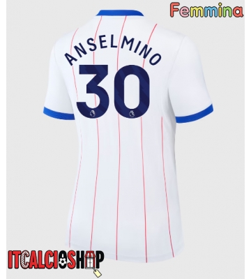 Chelsea Aaron Anselmino #30 Terza Maglia Femmina 2026-27 Manica Corta